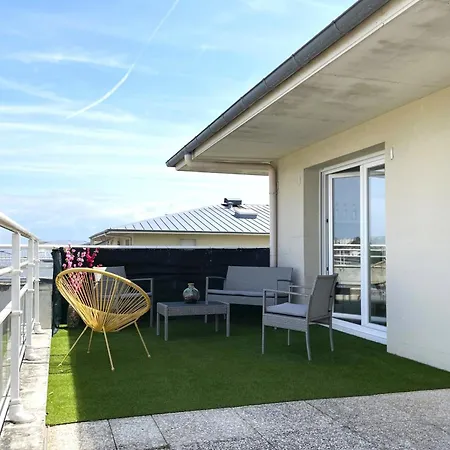 Le Rooftop - Terrasse - Parking - Piscine Apartament