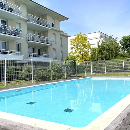Le Rooftop - Terrasse, Parking & Piscine Apartamento Caen