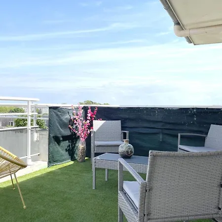 Le Rooftop - Terrasse, Parking & Piscine Caen