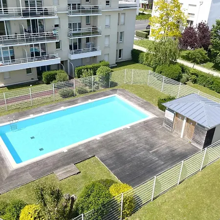 Le Rooftop - Terrasse, Parking & Piscine * Caen