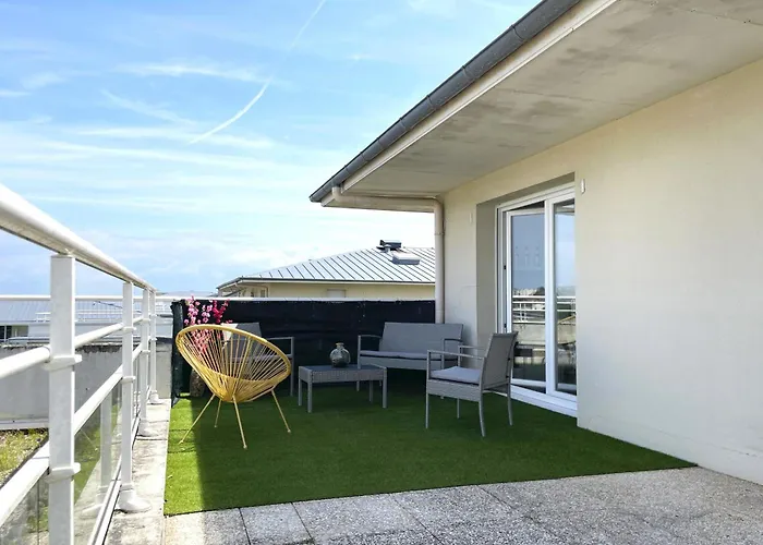 Le Rooftop - Terrasse - Parking - Piscine Lägenhet