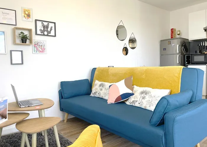 Le Rooftop - Terrasse - Parking - Piscine Lägenhet Caen